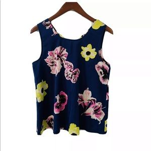 🤑2/$20 J Crew Floral Tank Top Size 4